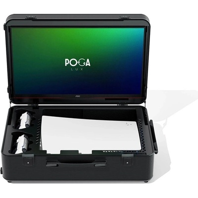 POGA Arc - cestovní kufr s LED monitorem pro herní konzole - černý – Zboží Živě