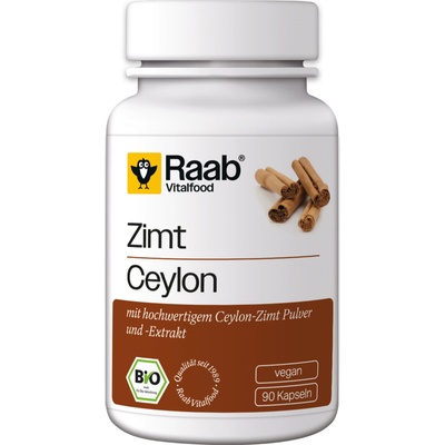 Raab Vitalfood Капсули канела био - 90 капсули