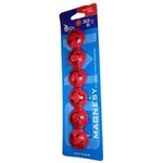 TETIS Magnets for boards red jez. 6pcs GM301-TC6