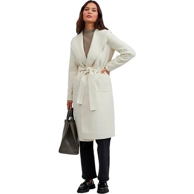 VILA Палто Vila Juice coat - White (Birch)