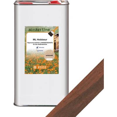 Lazura rozpouštědlová olejová pigment. ASUSO ML Holzlasur palisandr 5 l