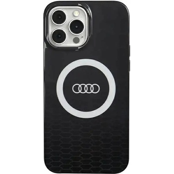 Audi Кейс Audi IML Big Logo MagSafe за iPhone 13 Pro Max, черен (AUDI000072-0)