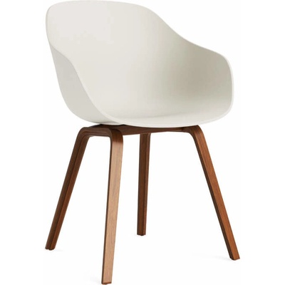 Hay AAC 222 Lacquered Walnut Veneer melange cream