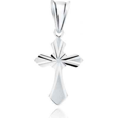 Olivie Stříbrný přívěsek KŘÍŽEK 9248