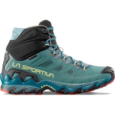 La Sportiva Дамски туристически обувки La Sportiva Women's Ultra Raptor II Mid Leather GTX Walking boots - Juniper / Carbon - размер 37 (EU) (119-0476-0513)