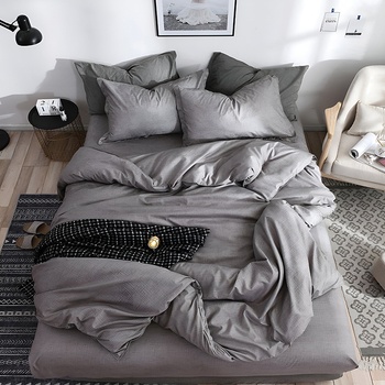 EmonaMall Двулицево спално бельо EmonaMall, 4 части - Модел S13817 (S13817-66666b)