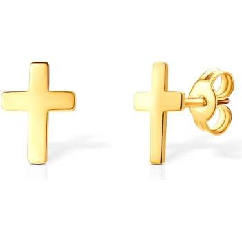 Image 1 of SAVICKI Обеци с кръстче Savicki: злато