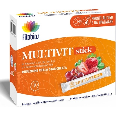 Fitobios Multivit Stick, 14 течни сашета, Fitobios (430956 FITO)