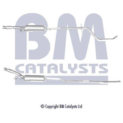 Filter sadzí/pevných častíc výfukového systému BM CATALYSTS Approved BM11320H