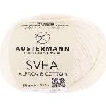 Austermann Svea Alpaca & Cotton 90316-01 White Плетива прежда (90316-01)