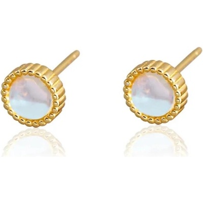 Majya Strieborné náušnice TORRY pozlátené 11755