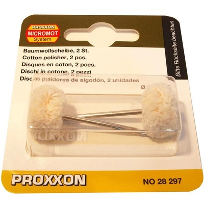 Proxxon Bavlněný lešticí kotouček pr. 22,0 mm 2ks 28297 – Hledejceny.cz