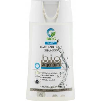 BIO G detský šampón na vlasy a telo s koloidným striebrom 200 ml