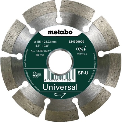 Metabo Diamantový kotouč segmentový 115 mm 624306