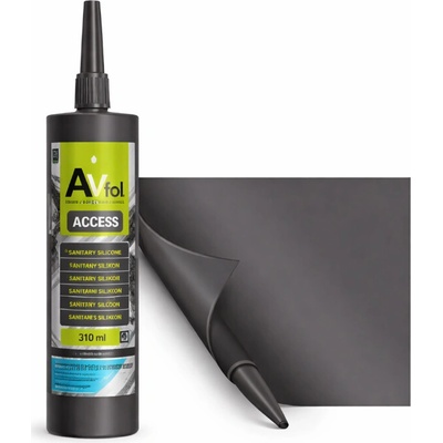 AVfol Silikon 310 ml antracit