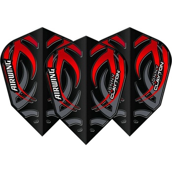 Red Dragon Airwing Jonny Clayton V-štandard, červené