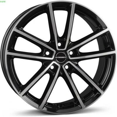 Borbet W 8x20 5x114.3 ET36 black polished gloss