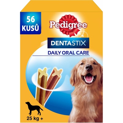 Pedigree Dentastix Daily Oral Care dentálne maškrty pre psov veľkých plemien 8 × 270 g