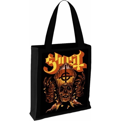 RukaHore Taška Ghost Tote Bag: Candy Corn Black Čierna