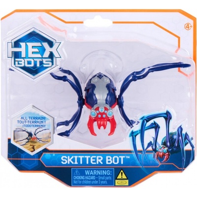 Hex Bots Skitter Bot lezúci pavúk červený