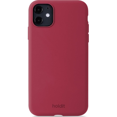 Holdit Гръб Holdit Silicone Case за iPhone 11/XR - Red Velvet