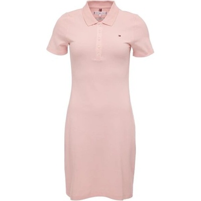 Tommy Hilfiger 1985 Slim Pique Polo Dress ružová