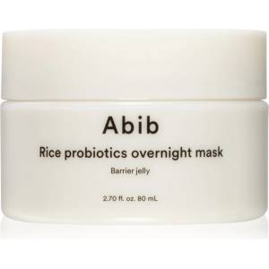 Abib Rice Probiotics Overnight Mask Barrier Jelly нощна маска за лице за интензивна хидратация 80ml