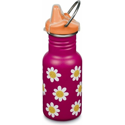 Klean Kanteen Kid Classic Narrow 355 ml Sippy Cap Happy Flowers