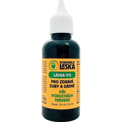 Dokonalá Láska 01S Pro zdravé zuby a dásně psů 50 ml