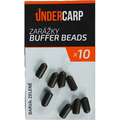 UnderCarp Zarážky Buffer Beads Zelené 10ks