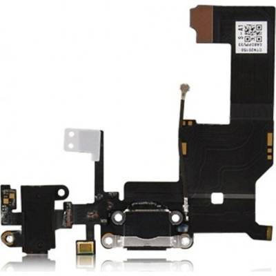 Apple iPhone 5 flex kábel nabijania čierny OEM
