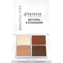 Benecos Natural Quattro Eye Shadow Coffee & Cream 4,8 g