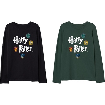 Harry Potter tričko 5202108 tmavo zelená
