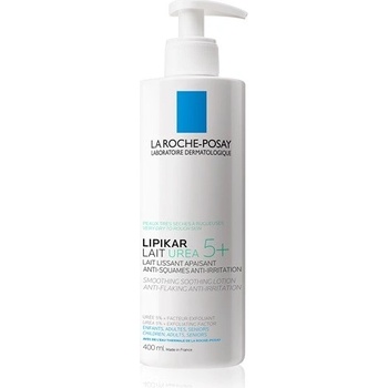 La Roche-Posay Lipikar Lait Urea 5+ upokojujúce telové mlieko pre suchú a podráždenú pokožku 400 ml
