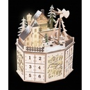Adventní kalendář Small Foot Pyramida LED dřevěný