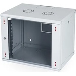 Gunko ELGW 16U 600x450 мм, 19" Стенен комуникационен шкаф, светло сив (ELGW16U6045LG111)