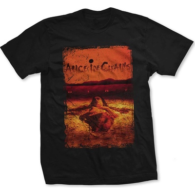 Rock off metal Alice In Chains Dirt Album Cover čierne