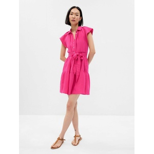 GAP Риза рокля мини GAP GAP | Rozov | ЖЕНИ | M