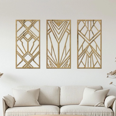 dřevo života Dekorační panel ART Zvolte barvu dekoru: Dub zlatý, Rozměry (cm): 60x40