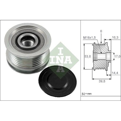 Předstihová spojka Schaeffler INA 535 0170 10