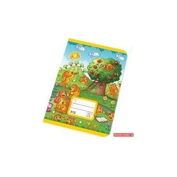 Papírny Brno Zošit 512 A5 10 listovt linajkový