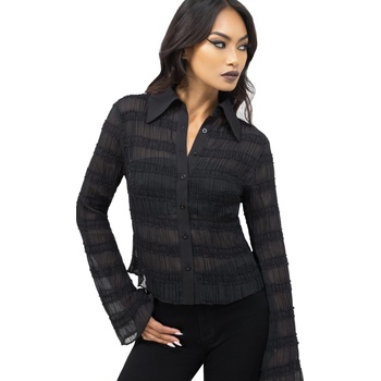 KILLSTAR дамска блуза (топ) KILLSTAR - Fallen Light - Black - KSRA013286