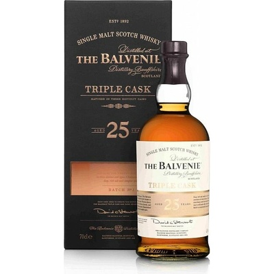 Balvenie 25y Triple Cask 40% 0,7 l (holá láhev)