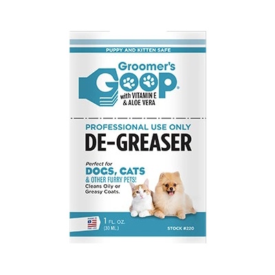 Groomer's Goop Degreaser na mastnou srst vzorek 30 ml