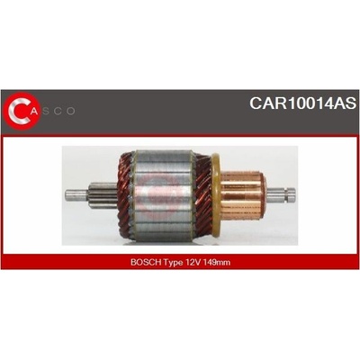 Rotor, štartér CASCO CAR10014AS