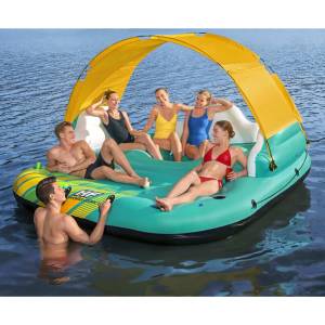 Bestway Надуваем остров за 5 души Sunny Lounge 291x265x83 см (92895)