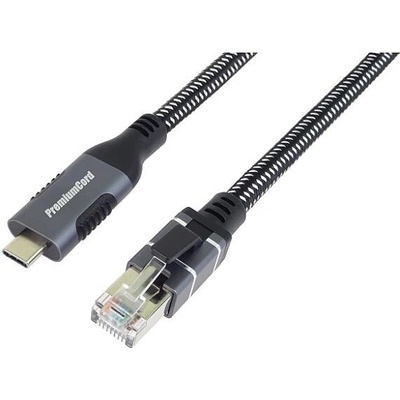 PremiumCord ku31net2 Ethernetový USB-C -> LAN RJ45 10/100/1000 MBIT, 2m
