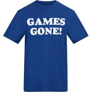 AWD Adults Printed Novelty Football Fan Tee - Games Gone