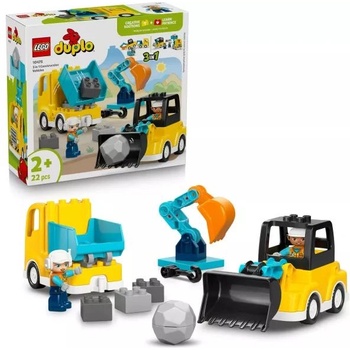 LEGO® DUPLO® - 3 in 1 Construction Vehicles (10475)