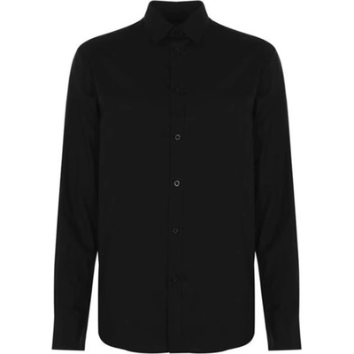 Pierre Cardin košile s dlouhým rukávem pánská černá